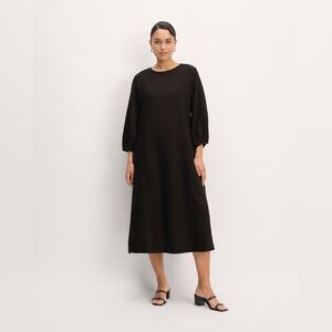 Everlane Black Midi Dress